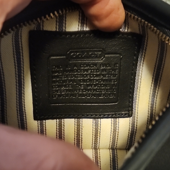 Coach Black Leather Bag - Picture 4 of 4